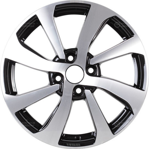 Колесный диск iFree Original КС893 (ZV 16_Sandero Stepway) 6xR16 4x100 ET37 DIA60.1 черный глянцевый с полированными элементами лицевой поверхности