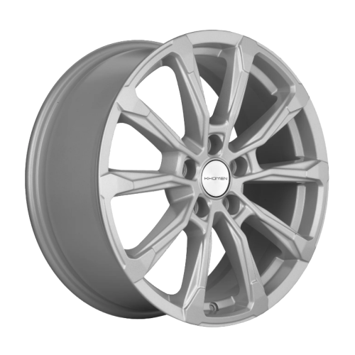 Легковой диск Khomen Wheels KHW1808 7,5x18 5x114,3 ET50 67,1 F-Silver (уценка: дефект, замятие наружного обода диска)