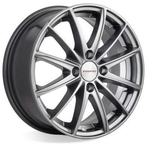 Легковой диск Rapid Пойнт Бланк 6x15 4x100 ET50 60,1 Дарк платинум