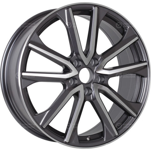 Колесный диск Replay HND322 7.5xR19 5x114.3 ET49.5 DIA67.1 насыщенный темно-серый полностью полированный