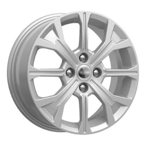 Легковой диск KDW KD1549 6x15 4x100 ET50 60,1 Silver Painted