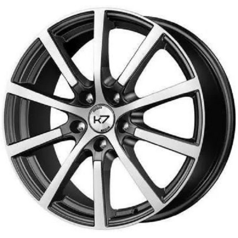 Легковой диск К7 K-57 Командор 6,5x15 5x114,3 ET35 67,1 Алмаз черный