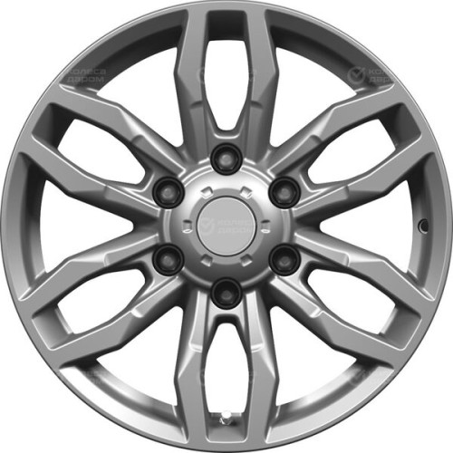 Колесный диск Carwel Немо 228 7.5xR17 6x139.7 ET25 DIA106.1 темно-серебристый