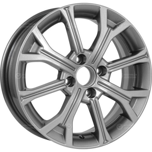 Колесный диск Carwel Кизи 198 6xR15 4x98 ET35 DIA58.5 темно-серебристый