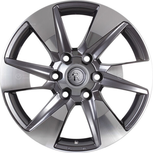 Колесный диск Replay TA5 7.5xR17 6x139.7 ET36 DIA100.1 насыщенный темно-серый полностью полированный