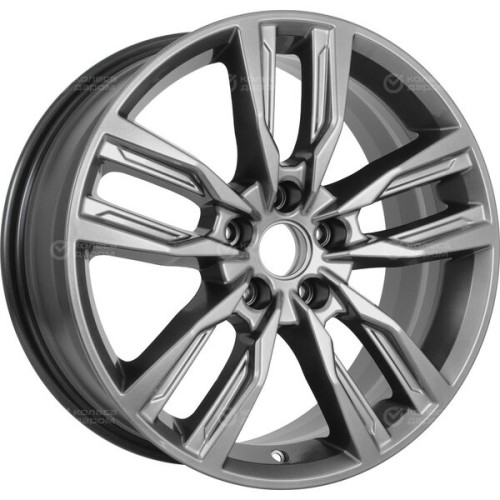 Колесный диск КиК Борэй 8xR18 5x114.3 ET40 DIA67.1 темно-серебристый