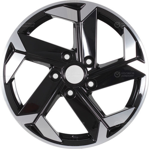 Колесный диск iFree Original КС979 (16_Creta SU) 6xR16 5x114.3 ET43 DIA67.1 черный глянцевый с полированными элементами лицевой поверхности