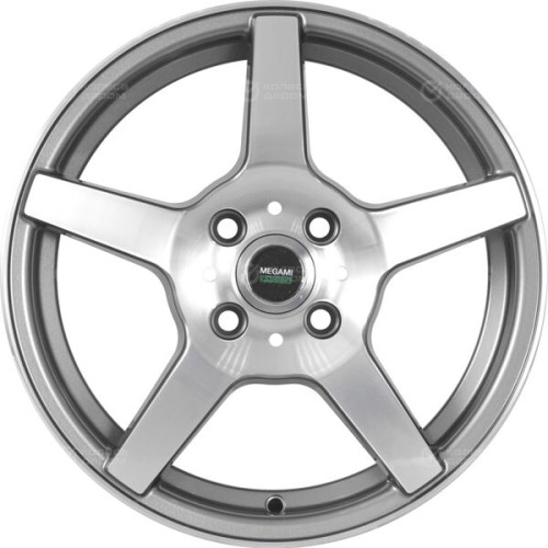 Колесный диск Megami AF07 6xR15 4x100 ET50 DIA60.1 насыщенный темно-серый полностью полированный