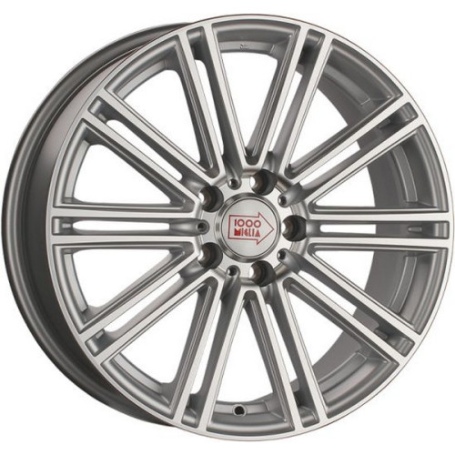 Легковой диск 1000 Miglia MM1005 7,5x17 5x108 ET40 63,4 Matt Silver Polished