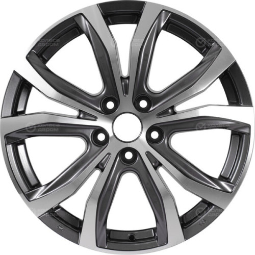 Колесный диск Replay LX108 8xR18 5x114.3 ET30 DIA60.1 насыщенный темно-серый полностью полированный