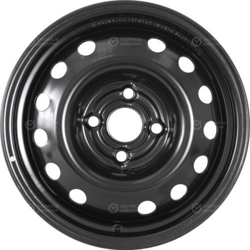 Колесный диск Евразиа ТАПО 53A45R Евразиа ТАПО 5.5xR14 4x100 ET45 DIA54 черный