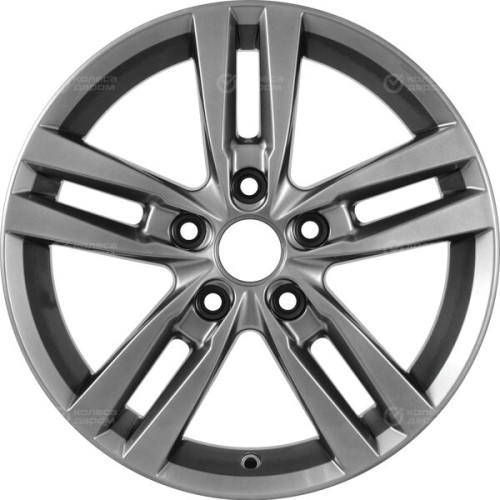 Колесный диск КиК Rassvet 6.5xR16 5x105 ET38 DIA56.6 темно-серебристый