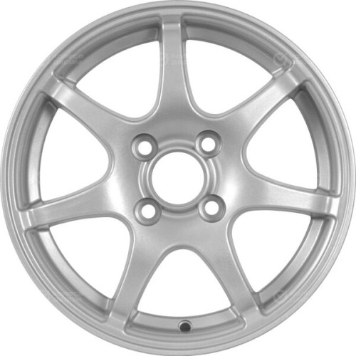 Колесный диск CrossStreet CR15 6xR15 4x100 ET40 DIA67.1 серебристый
