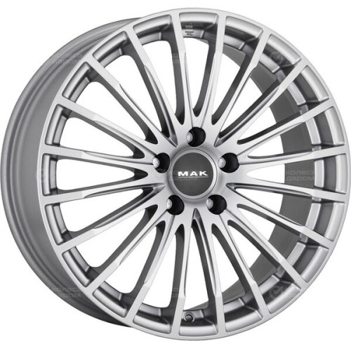 Колесный диск MAK STARLIGHT 8.5xR19 5x112 ET28 DIA66.6 серебристый