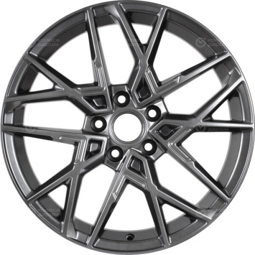 Колесный диск КиК Вудроф 7xR18 5x108 ET45 DIA67.1 темно-серебристый