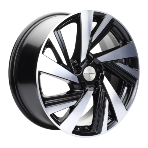 Легковой диск Khomen Wheels KHW1801 7,5x18 5x114,3 ET39 60,1 Black-FP