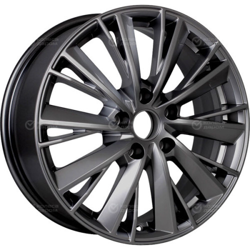 Колесный диск Carwel Кивиристи 7xR17 5x108 ET35 DIA67.1 серый матовый