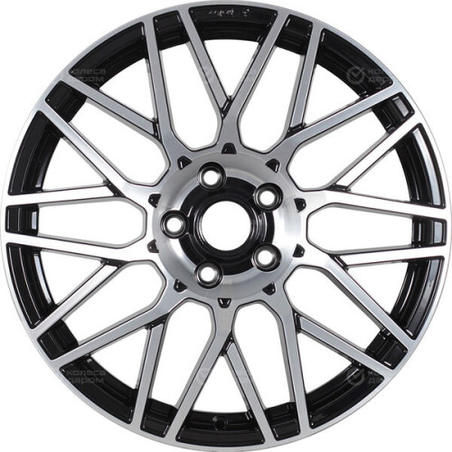 Колесный диск X-trike X133 7.5xR18 5x112 ET50 DIA57.1 черный с полированной лицевой стороной