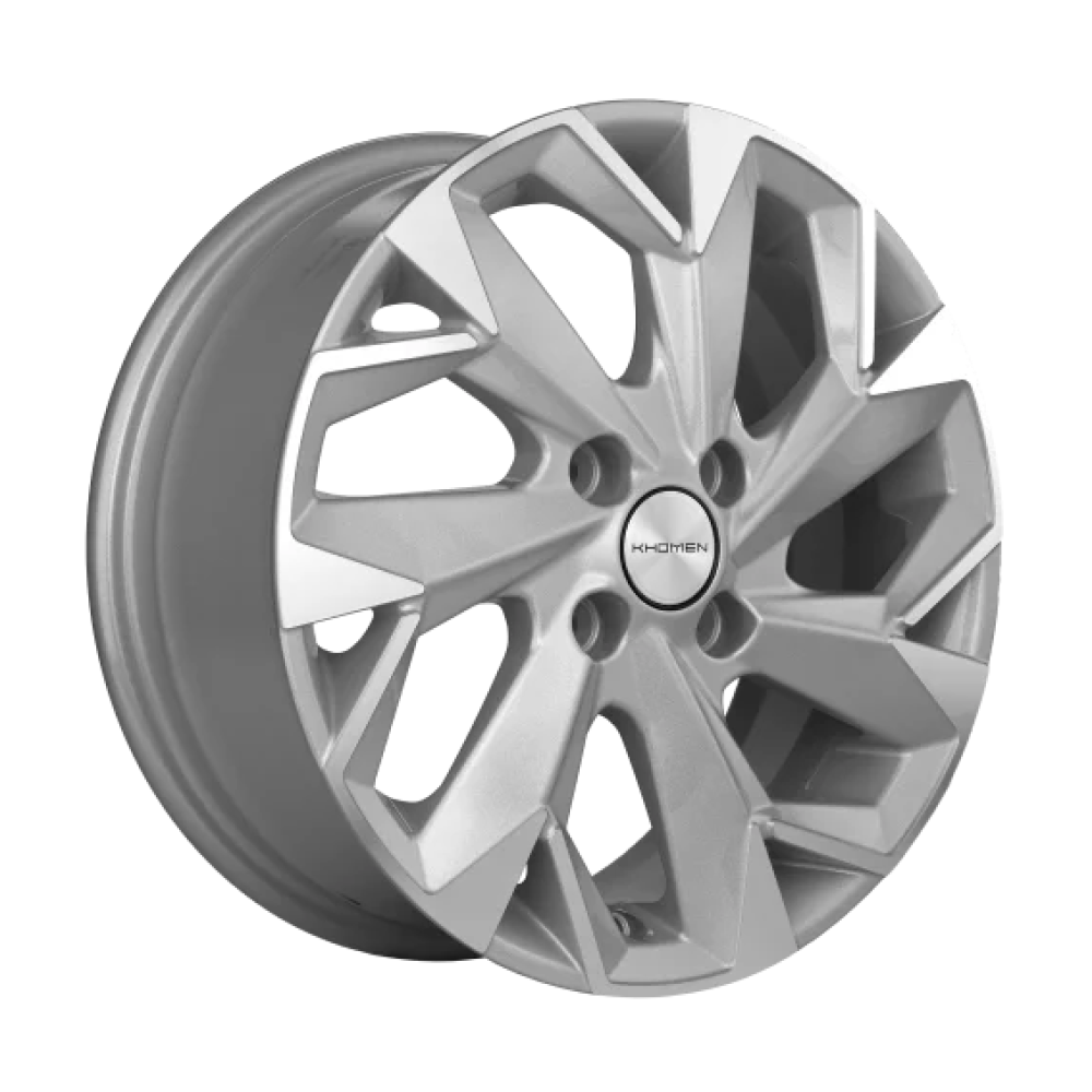 Легковой диск Khomen Wheels KHW1402 5,5x14 4x100 ET43 60,1 F-Silver