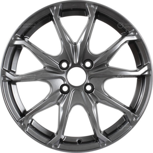 Колесный диск КиК Brent(КС733-03) 6xR16 4x98 ET35 DIA58.5 темно-серебристый