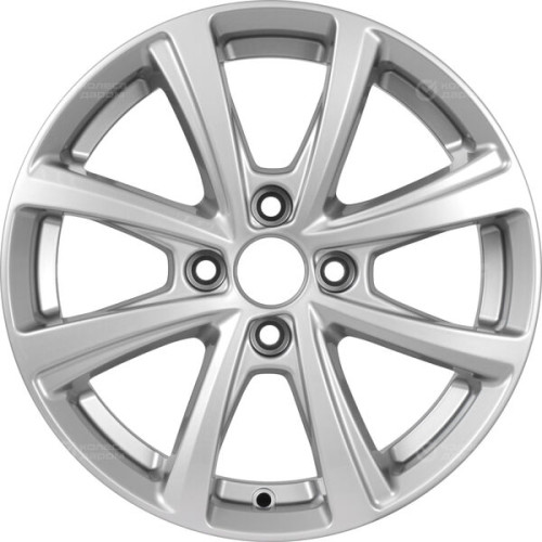 Колесный диск Carwel Акуш 6xR15 4x100 ET45 DIA67.1 серебристый