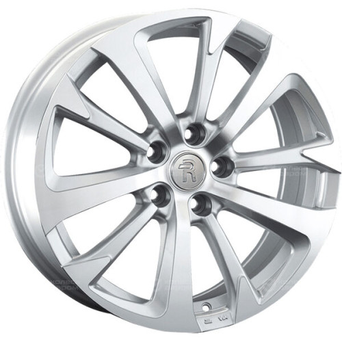 Колесный диск Replay H104 7.5xR18 5x114.3 ET45 DIA64.1 серебристый полированный