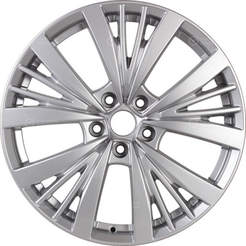 Колесный диск КиК Марвел-оригинал 7.5xR19 5x114.3 ET50.5 DIA67.1 глянцевый серебристый