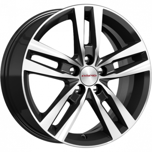 Легковой диск КиК Rassvet (КС868) 6,5x16 5x112 ET50 57,1 Алмаз черный